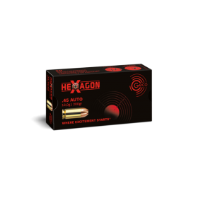 GECO HEXAGON 45ACP - 200GR JHP
