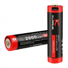 KLARUS BATTERIE RECHARGEABLE