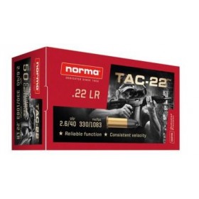 NORMA TAC 22LR - 40GR LRN