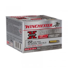 WINCHESTER 22WM - 40GR FMJ