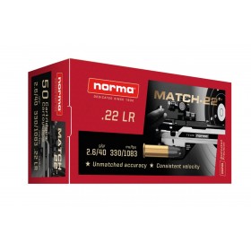 NORMA MATCH 22LR - 40GR
