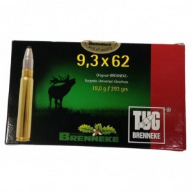 BRENNEKE 9,3x62 293GR TUG