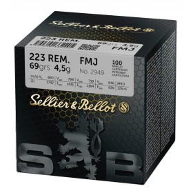 SELLIER&BELLOT 223REM 69GR FMJ