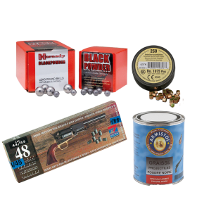 PACK POUDRE NOIRE .44