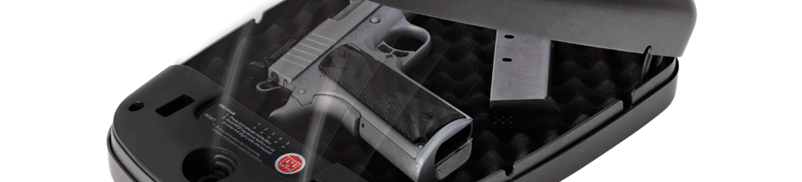 Rangement arme de poing