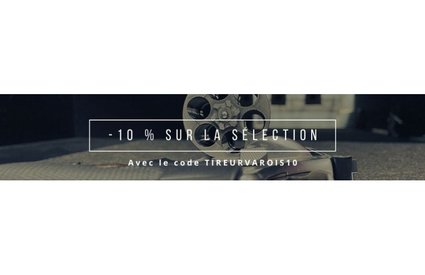 -10 % sur une selection d'article 